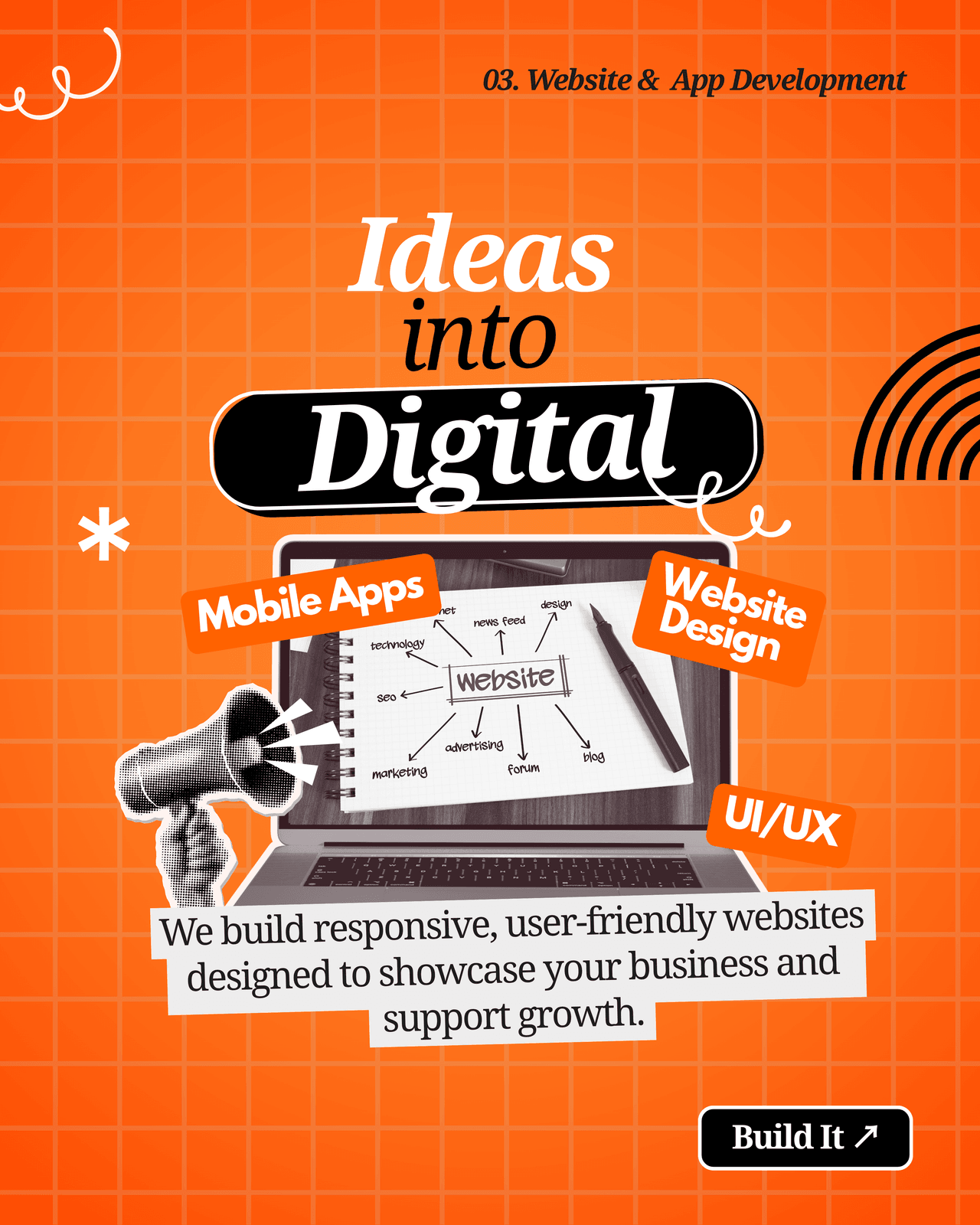 Website & Tech Solutions service banner